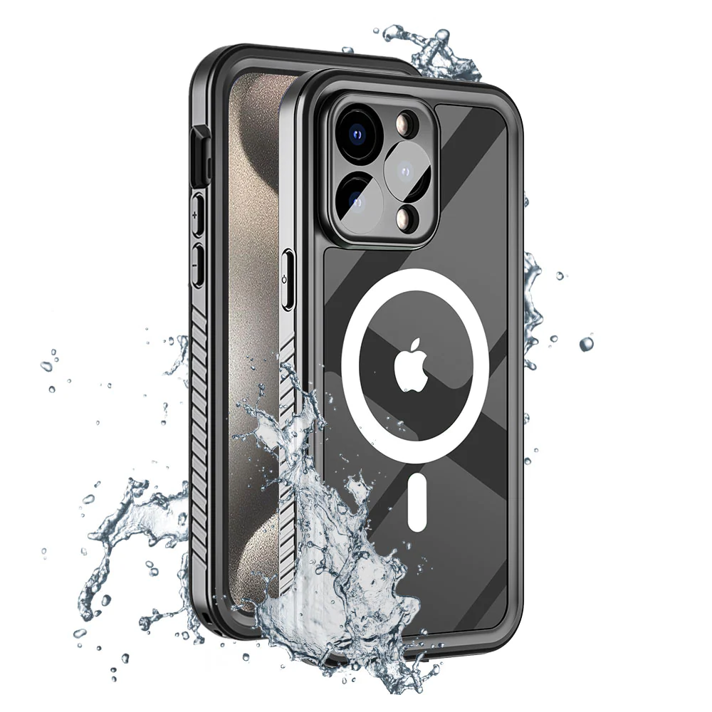 AMN-IPH-15PMX | iPhone 15 Pro Max | IP68 Waterproof Case & Magnetic Case