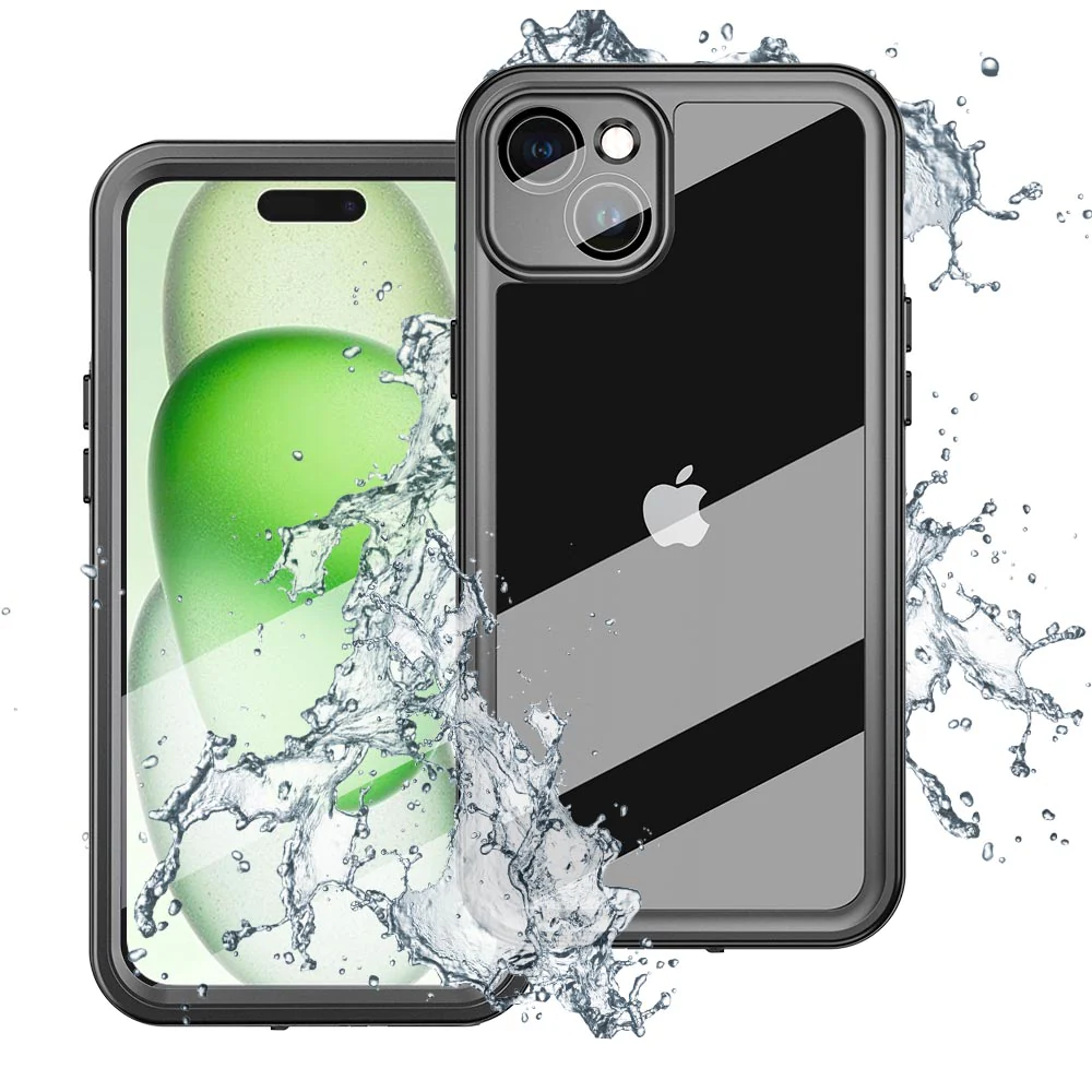 MN-IPH-15PL | iPhone 15 Plus | Waterproof Case IP68 Shock & Water Proof Cover