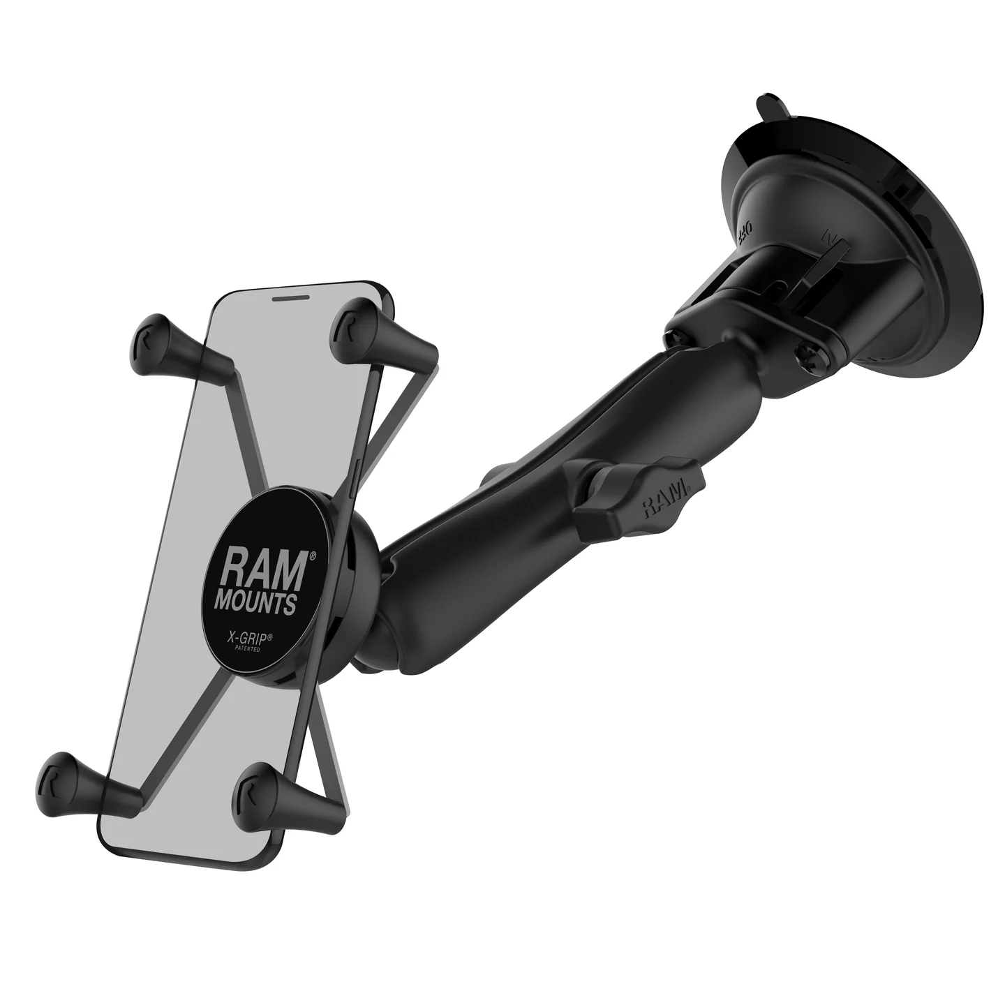 RAM® X-Grip® Large Phone Mount with Low-Profile Small Tough-Claw™ – RAM  Mounts