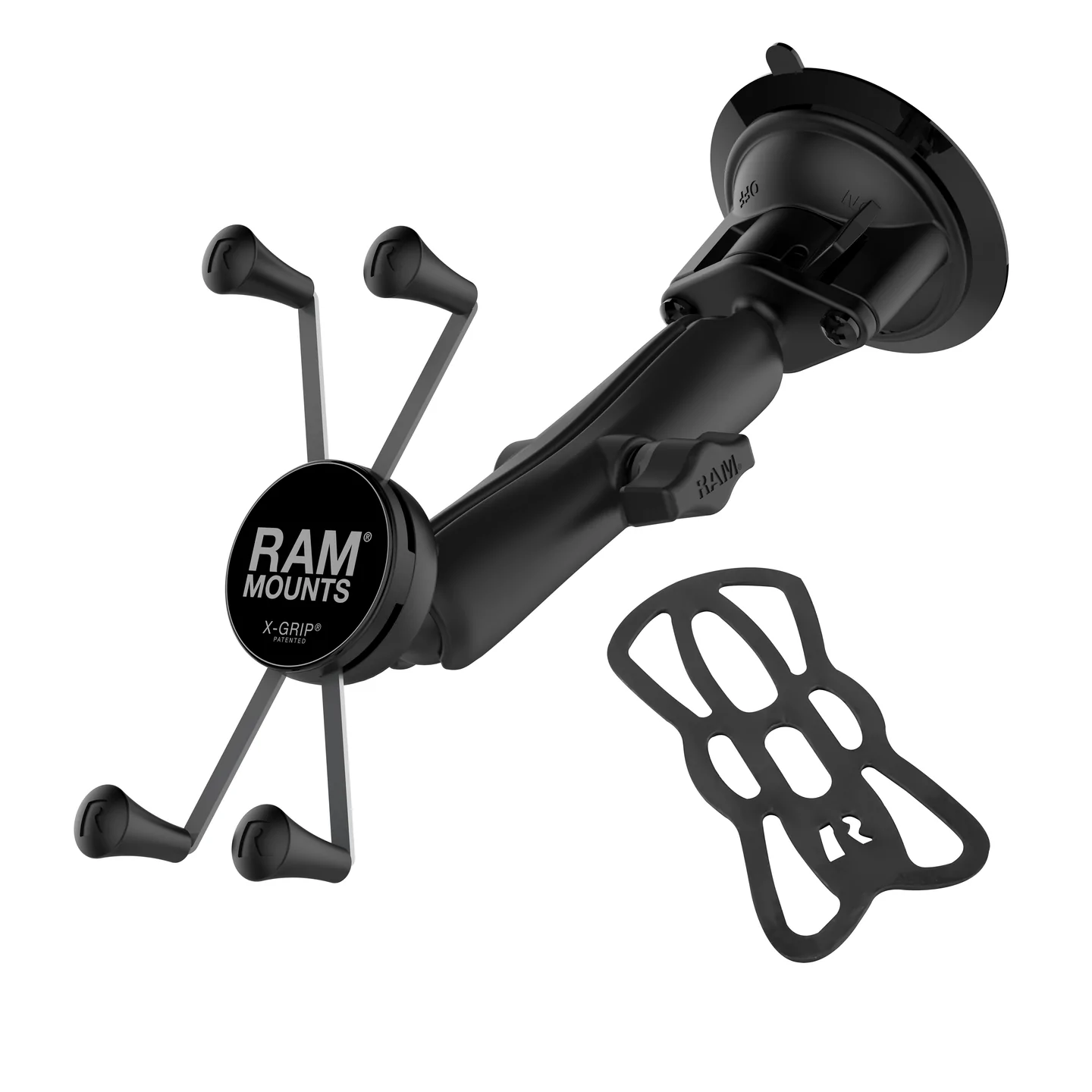 RAM® X-Grip® Phone Mount with RAM® Tough-Claw™ Small Clamp Base - Long – RAM  Mounts